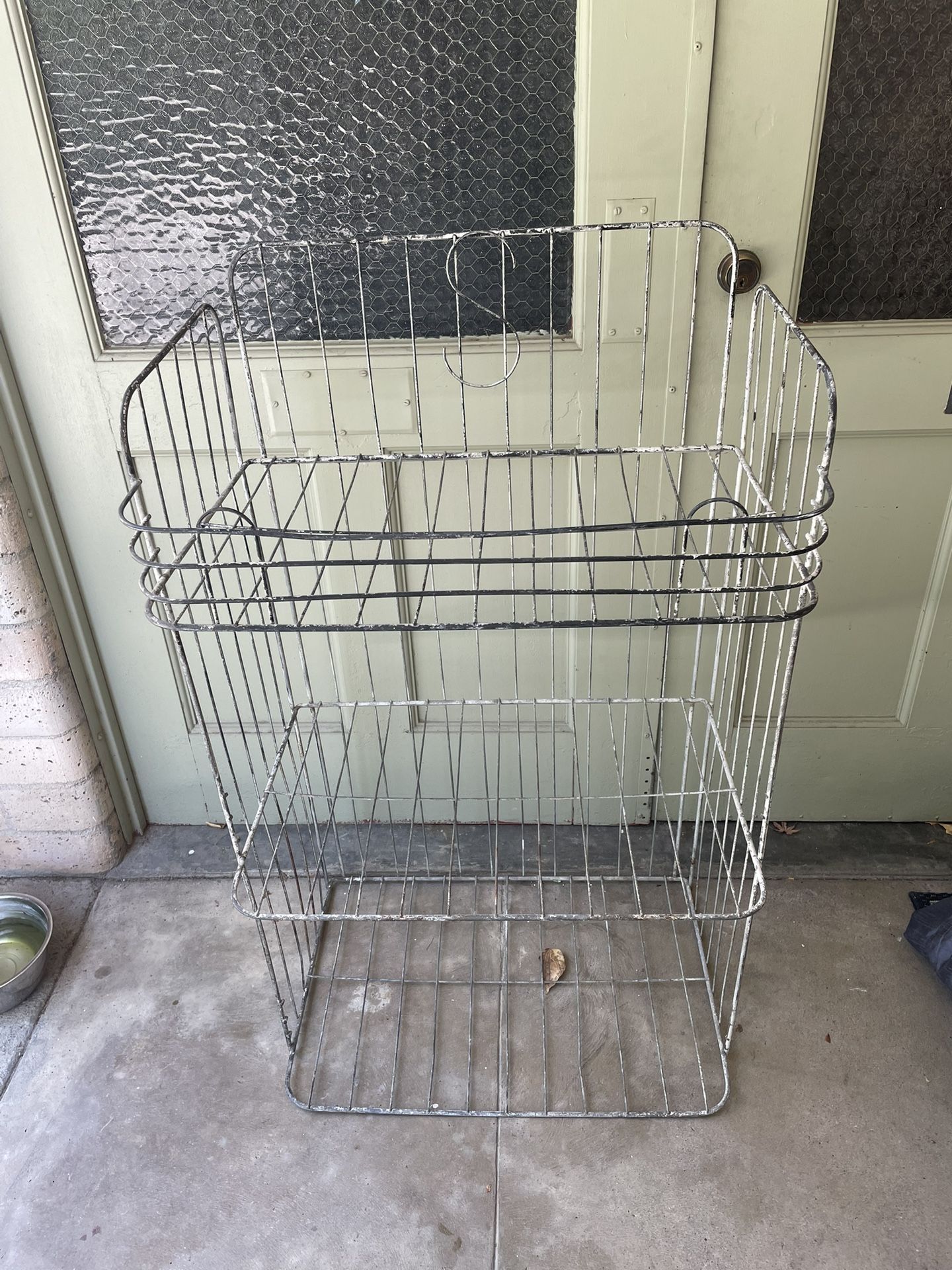 Shelf Display 1940s Steel