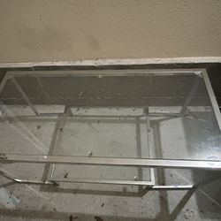 Glass Coffee Table, Black Glass Entertainment Center, all White Top Glass, Bottom Coffee, Table, Queen, Size, Black, Suede, Headboard