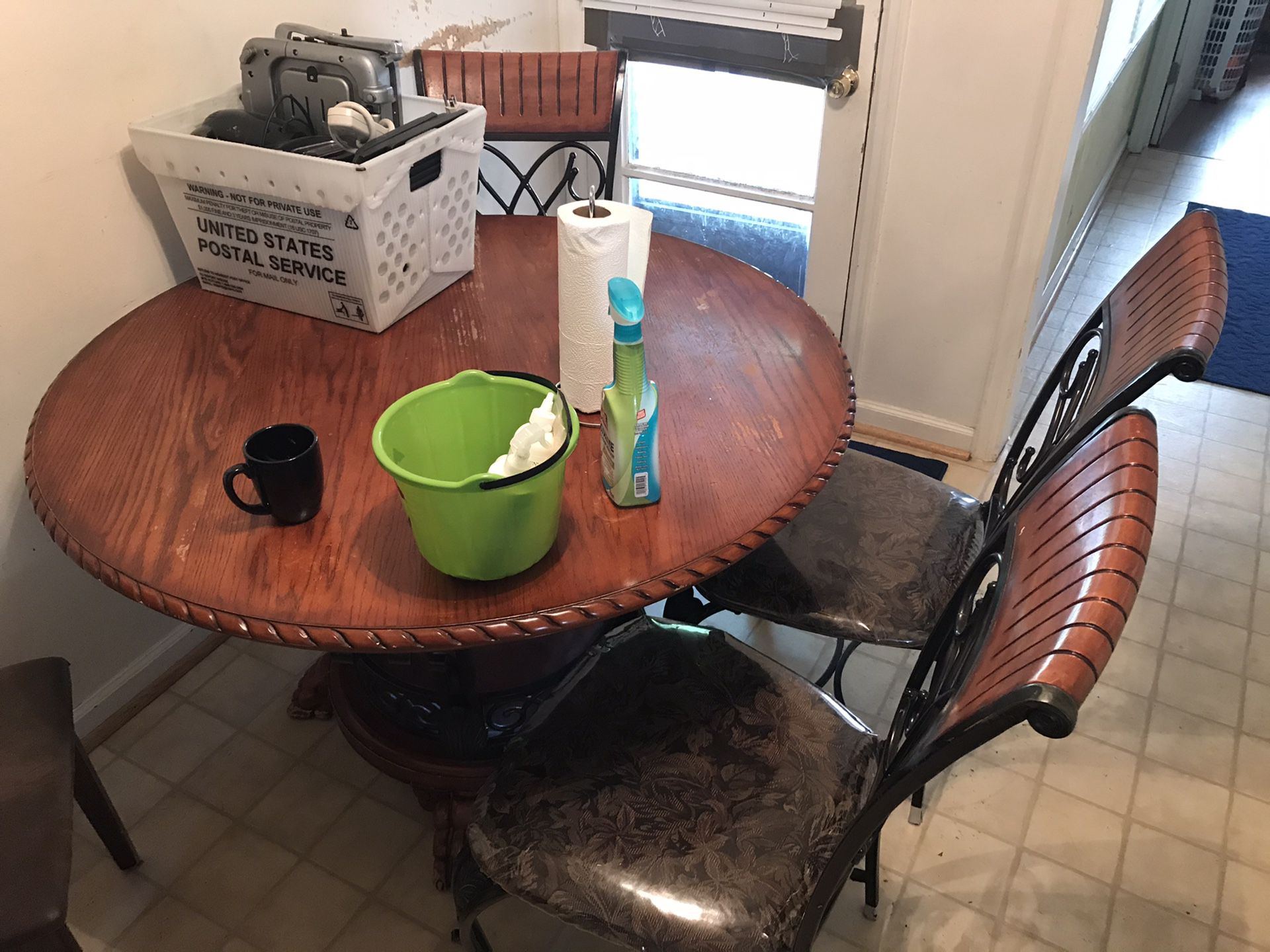 Dining table set (only 3 chairs)