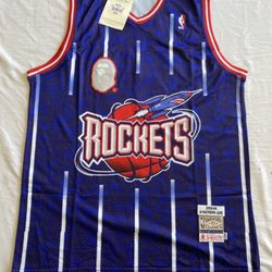 Medium Bape Rockets NBA Jersey