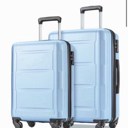 Brand New~ Merax Luggage Set 2 Pieces with TSA Lock Light Weight Expandable Hardside Spinner Suitcase 28”+ 20” Many Colors Available