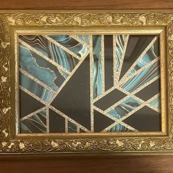 Handmade Abstract MCM Vanity Tray 