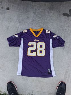 Vintage football jersey vikings