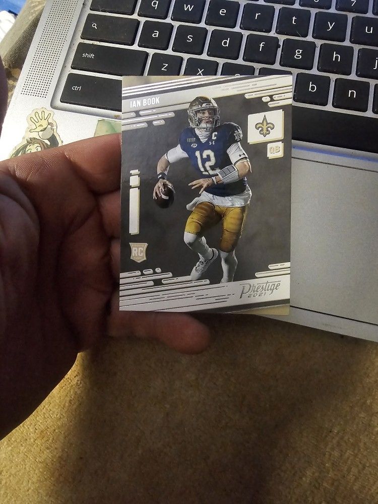 Ian Book Football Card