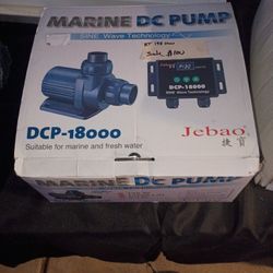 Marine DC Pump Sine Wave Technology Suitable For Marine And Freshwater DCP 18000