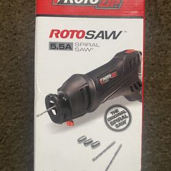 RotoZip SS355-10 5.5 Amp RotoSaw Corded Spiral Saw Kit