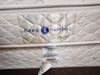 Sleep Number Bed (3000 Series) + Upholstered Frame & Headboard