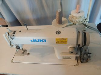 2 JUKI sewing machines (1 undustrial)