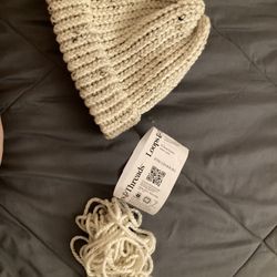 Chunky Knit Tweed Beanie 