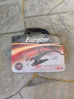 Energizer 25ft Jumper Cables 800A