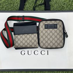 Gucci Double Pouch Belt Bag