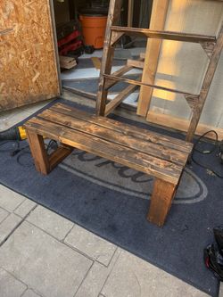 Custom handmade kids bench/ storage bench for interior