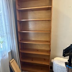 Wood Bookshelves 