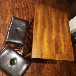 2 Person Table With Little Stools 