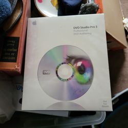 Factory Sealed Dvd Studio Pro 3 