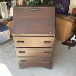 Wooden Secretary Desk