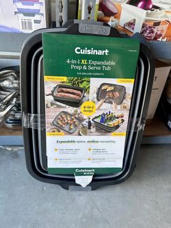 Cuisinart 4-in-1 XL Expandable Prep & Serve Tub