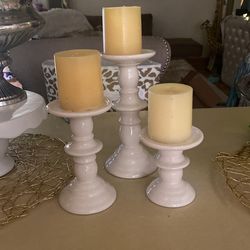 Candle Holders With Candles
