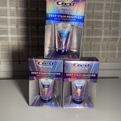 Crest Deep Stain Toothpaste Bundle 