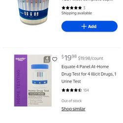 4 Panel Drug Test New