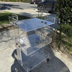 Acrylic cart