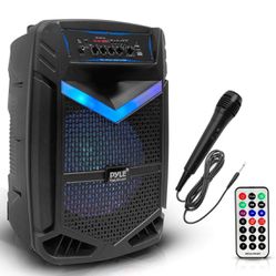 Portable Speaker With Mic 