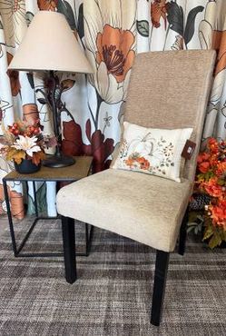 NEW Beige Accent Chair