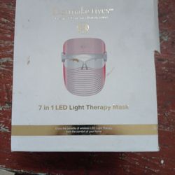 Deemalactives 7 In Led Light Therapy Mask
