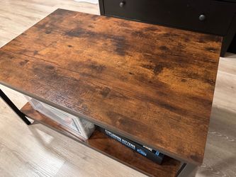 Coffee Table With Lower Shelf