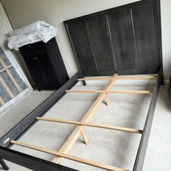 Queen Size Wood Bed - ONLY $190
