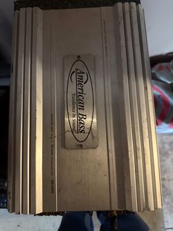 American Bass Extreme Series XD1000 Car Amplifier