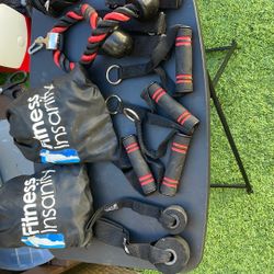 Fitness Insanity Resistance Bands With Accessories 