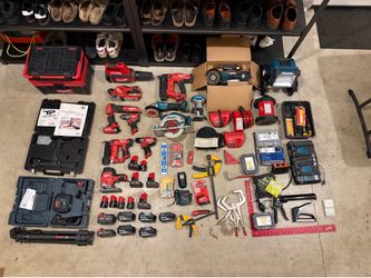 Milwaukee Makita DeWalt Bosch True Position Diamondback tools