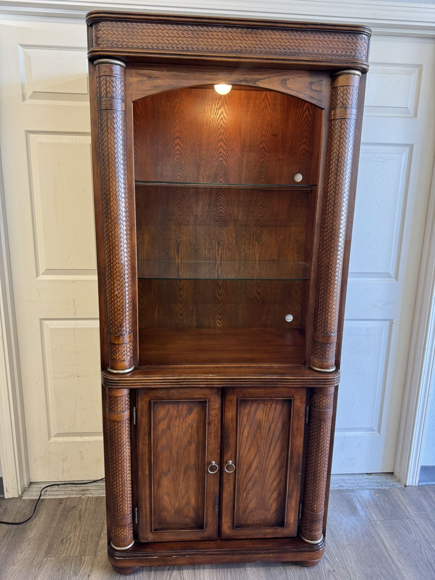 Vintage Display Cabinets (Set of 2)