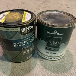 Paint And Stain/sealer 