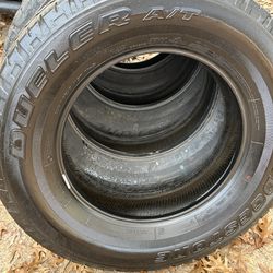 18in New Bridgestone Dueler A/T Tires—P255/70/18–100% Tread!!!