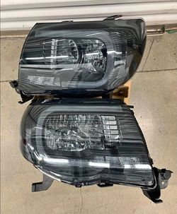 05-11 Toyota Tacoma LED DRL Headlights Luces Micas Calaveras Faros Faroles Focos Headlamps