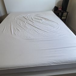 12” Queen Memory Foam Mattress And Mattress Protector Included 