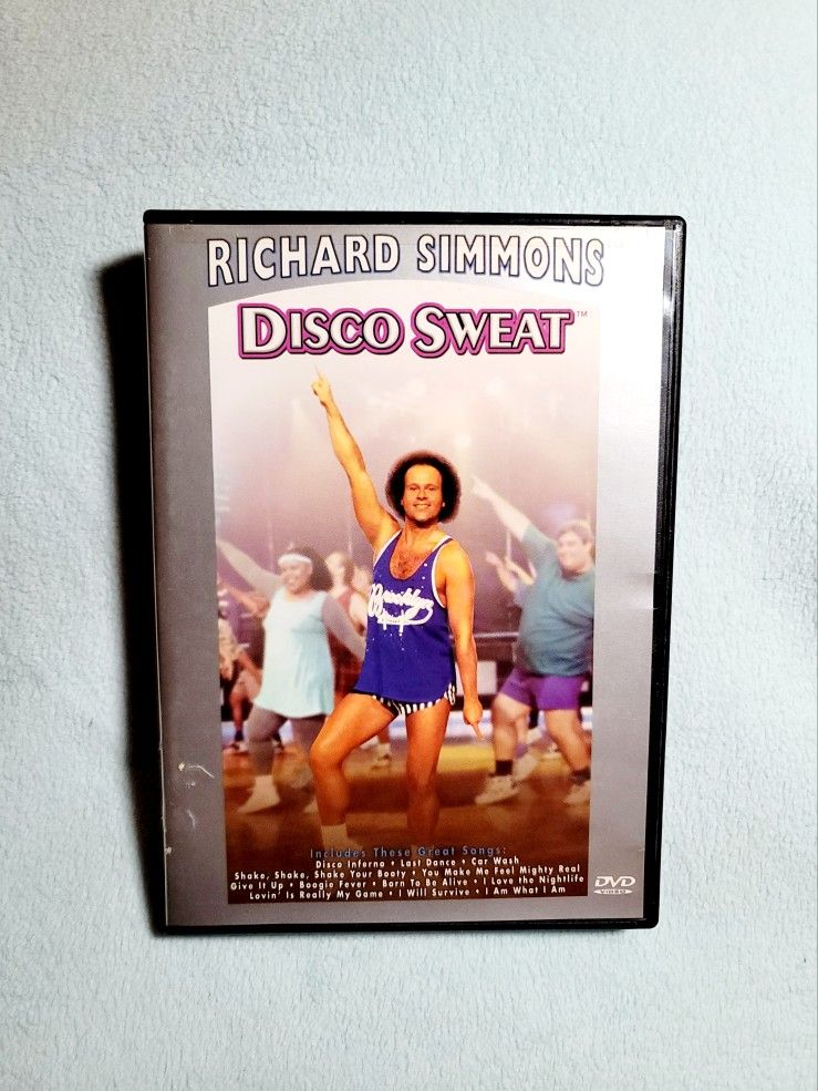 Richard Simmons Disco Sweat DVD
