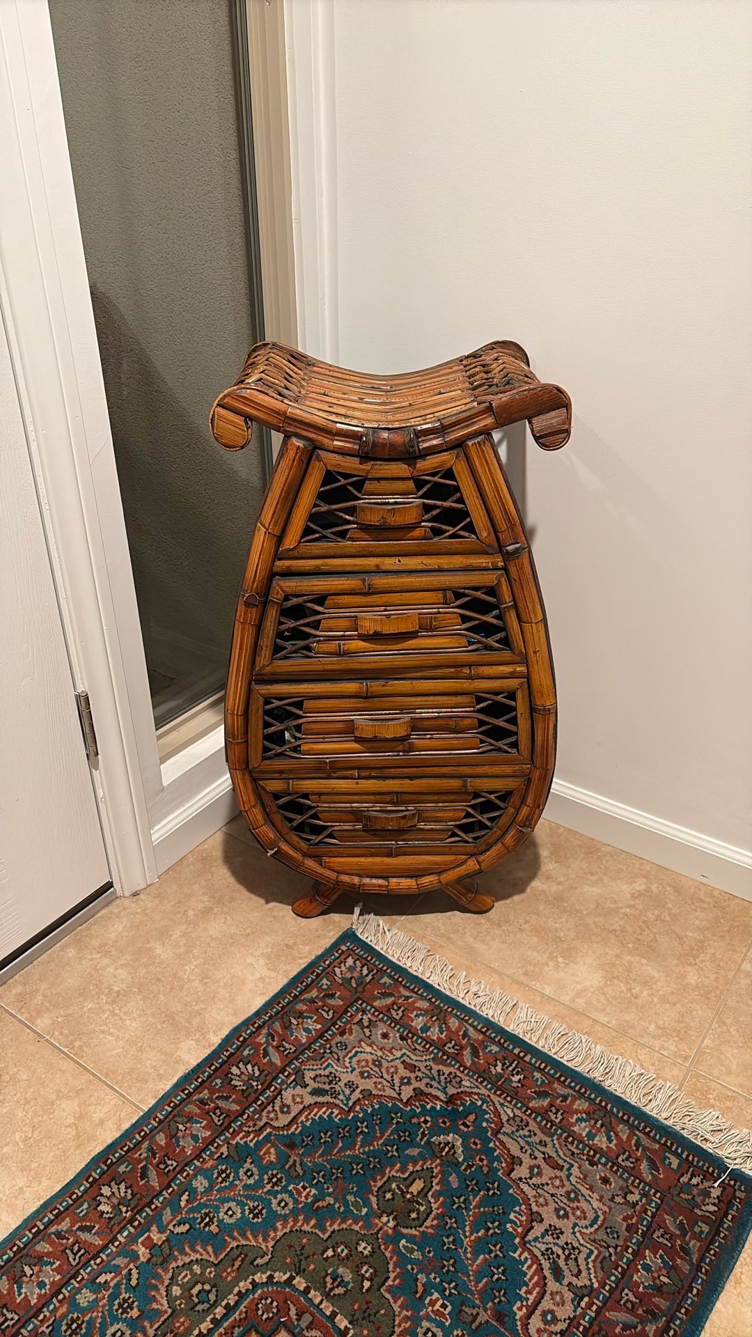 Tiki End Table 