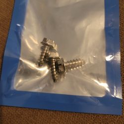 Stainless Steel License Plate Screw