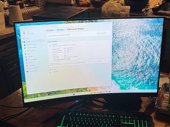 MSI 32” Curved 165hz  Gaming Monitor