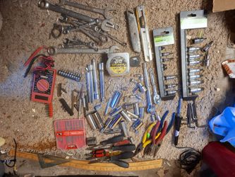 Mechanics Hand Tool Lot - Multiple Ratchets, Sockets, Pliers, Wrenches (New & Used) $65 OBO