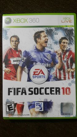 FIFA SOCCER 10 FOR XBOX 360