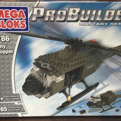 Mega Blocks Army Chopper