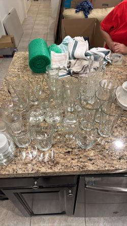 Drinking glasses crystal