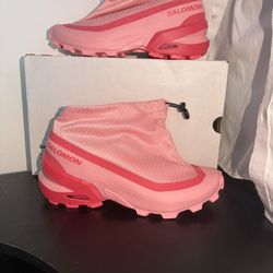 Salomon MM6 Maison Margiela x Cross Low 'Flamingo Pink' Size 9.5M