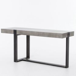 Four Hands Bina Mercury console table 