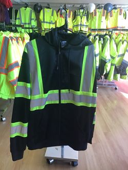 Class 1 black zip up jacket