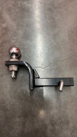 Ball hitch and pin.